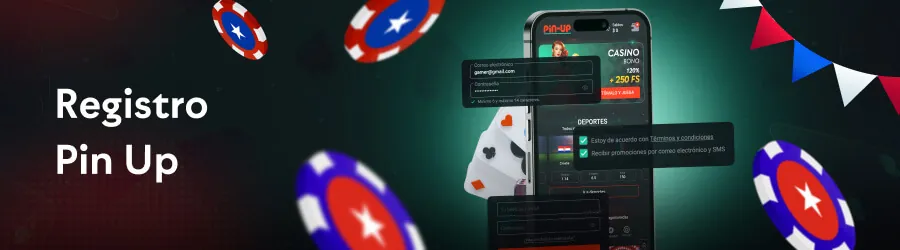 registro en Pin Up